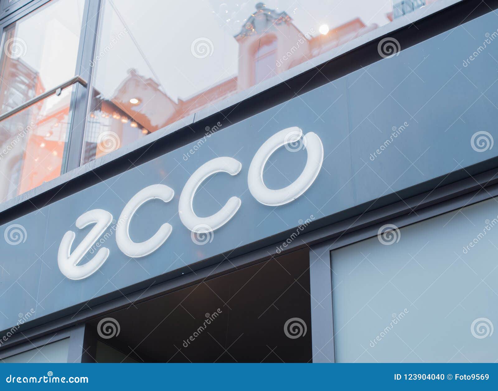 Shoe Store at the New Wall in Editorial Image Image of logo, shoe: