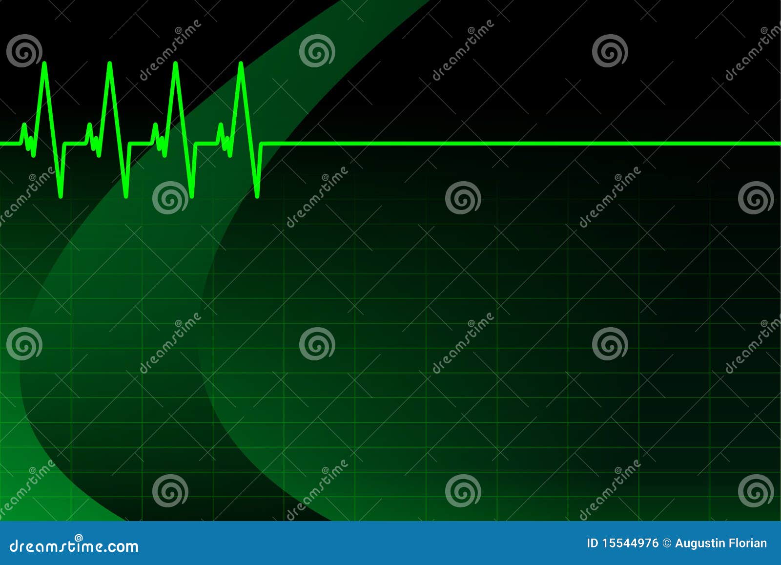 presentation vector black Background/business ECG/EKG Card Stock Image  Vector