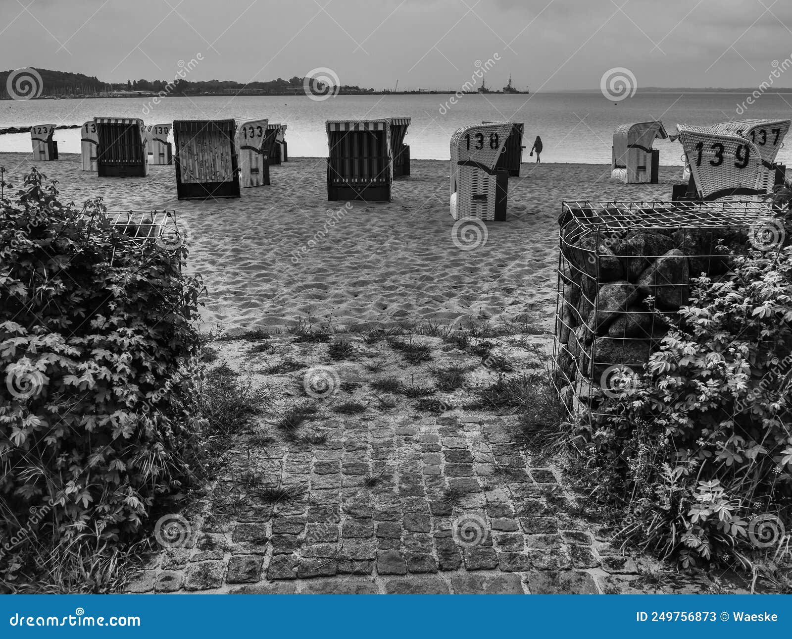 eckernfÃÂ¶rde at the baltic sea in germany