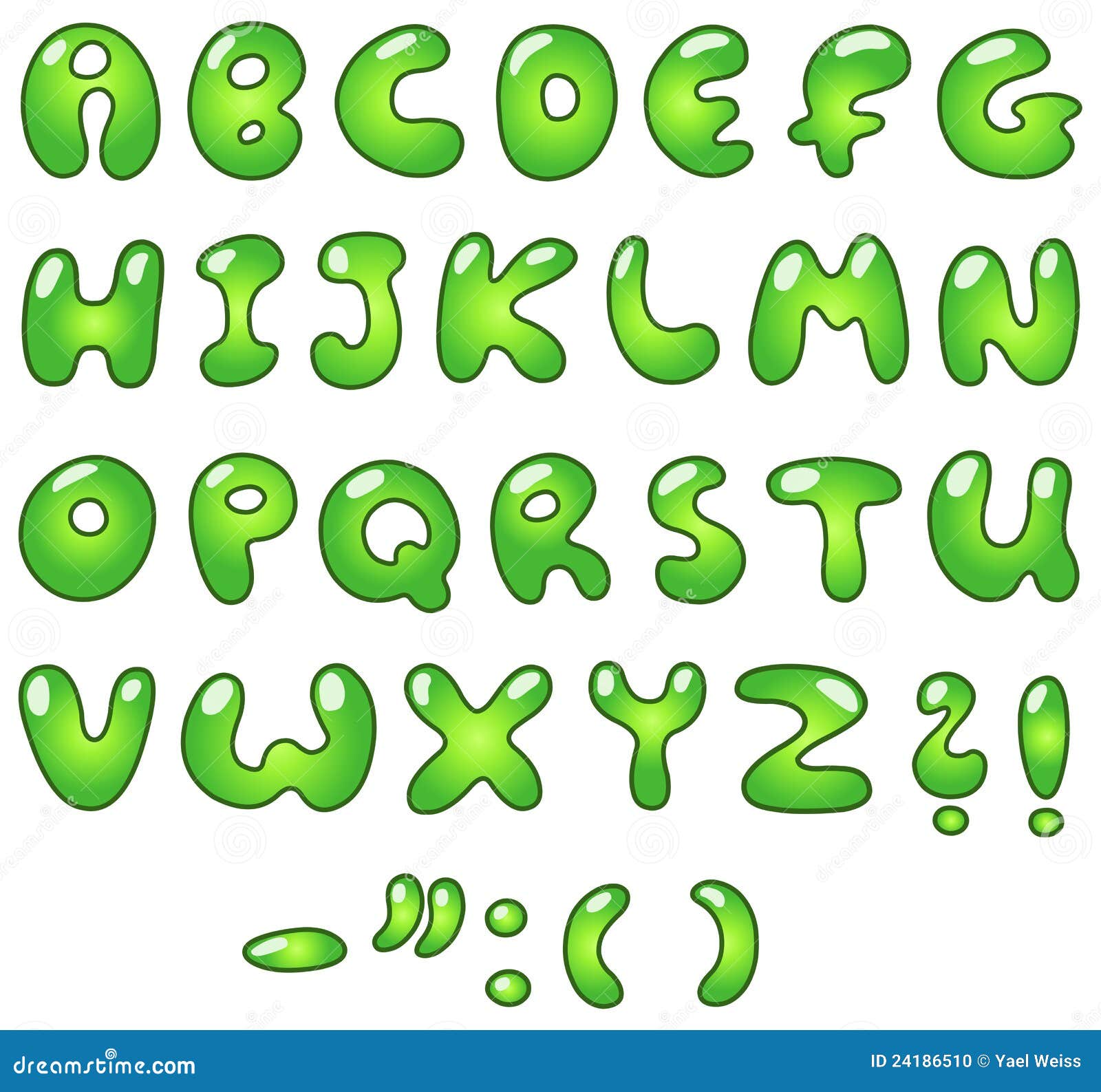 Eco bubble alphabet stock vector. Illustration of drop - 30