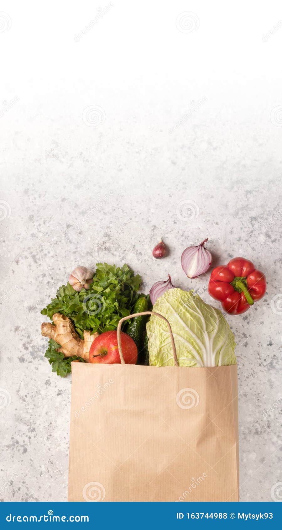 Eco Day Use Shopping Bag Vegetables Grocery Shopping Supermarket