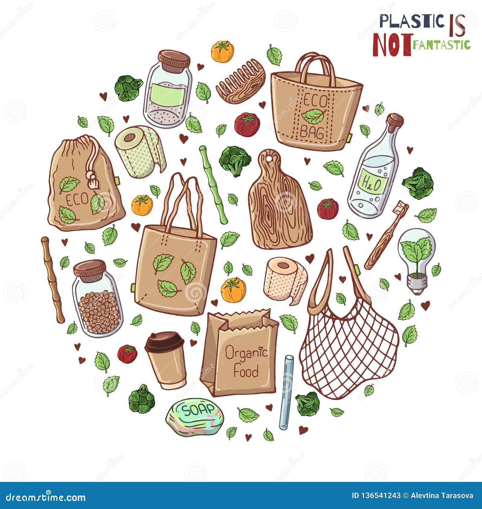 Eco elements sphere stock vector. Illustration of sign 136541243