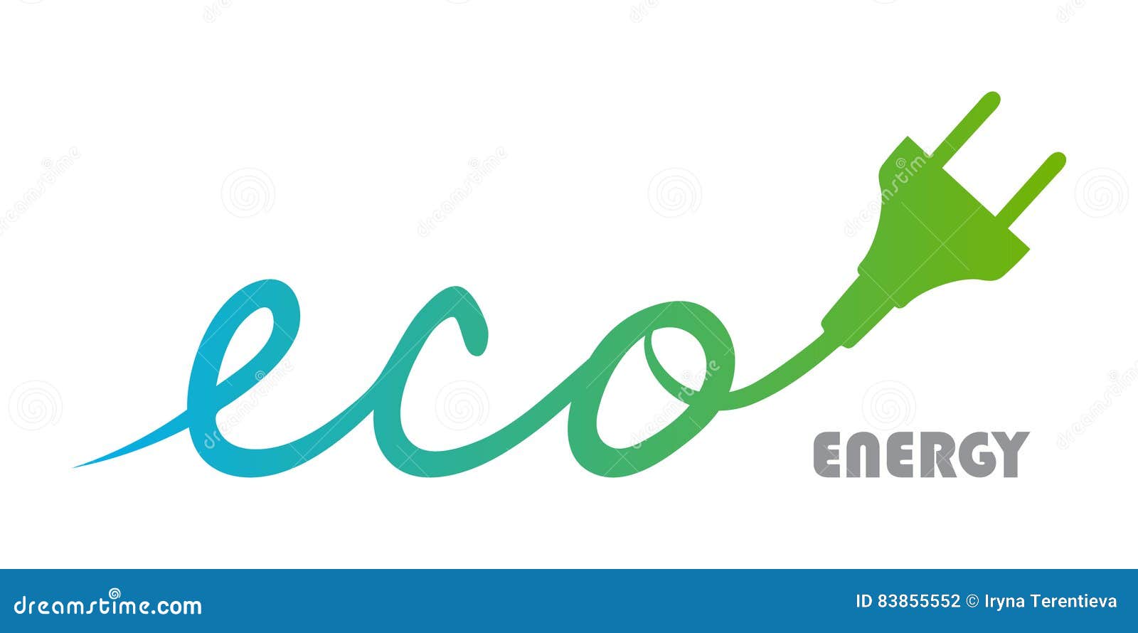 Eco Energy Logo stock vector. Illustration of icon, fresh - 83855552