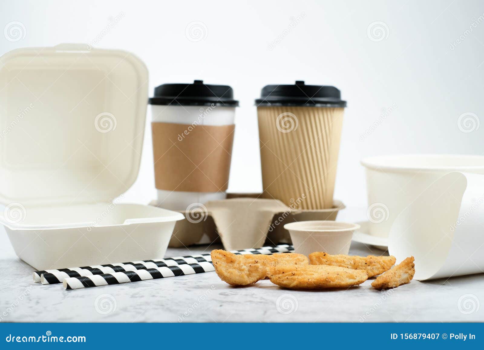 Ecofriendly Biodegradable Coffee Cup , Box, Blow, Plate,straw Made by