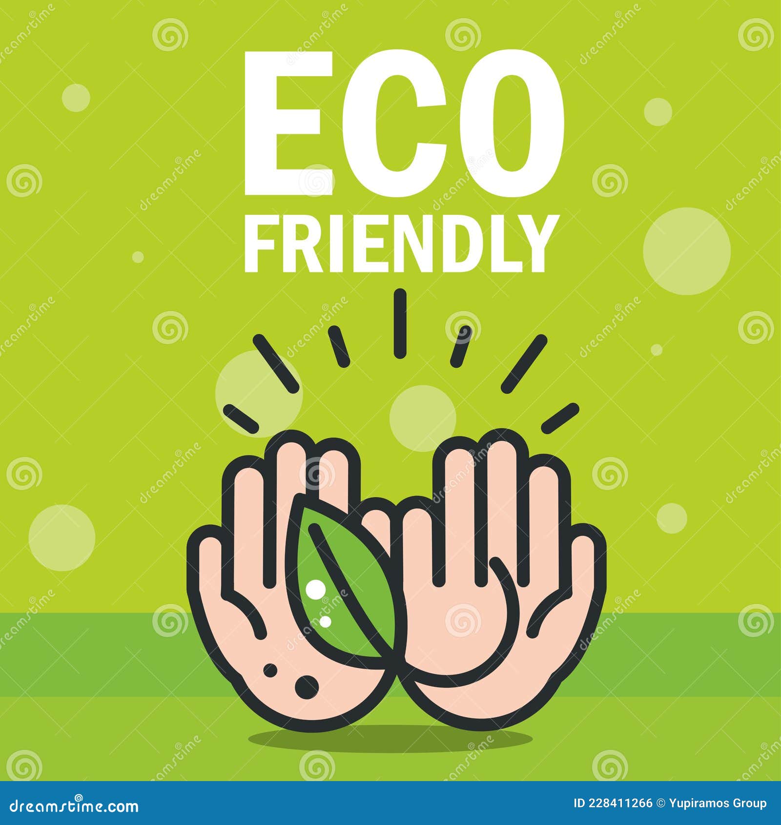 Eco friendly card stock vector. Illustration of conservation 228411266