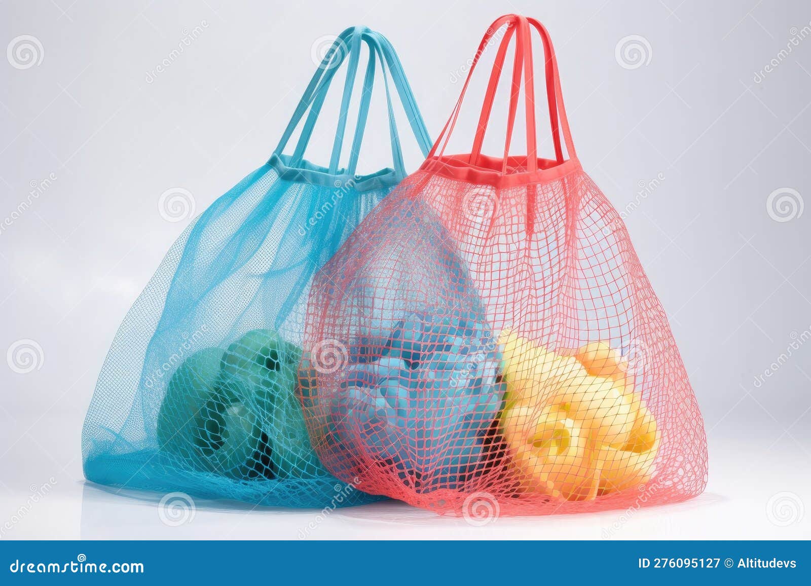 Ecofriendly Plastic Bag Made of Recycled Materials Stock Image Image