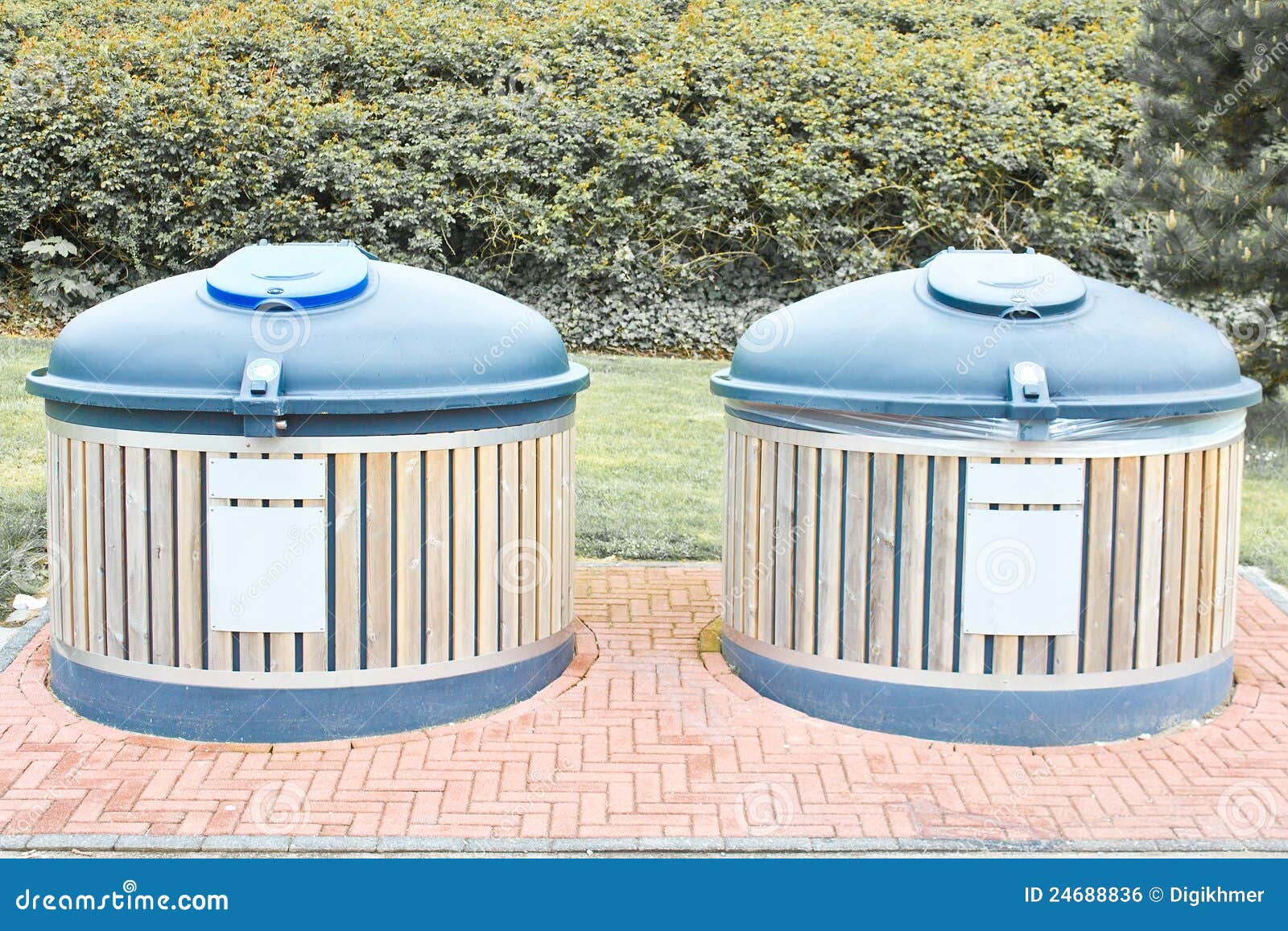 Eco Friendly Recycle bin stock photo. Image of ecological 24688836