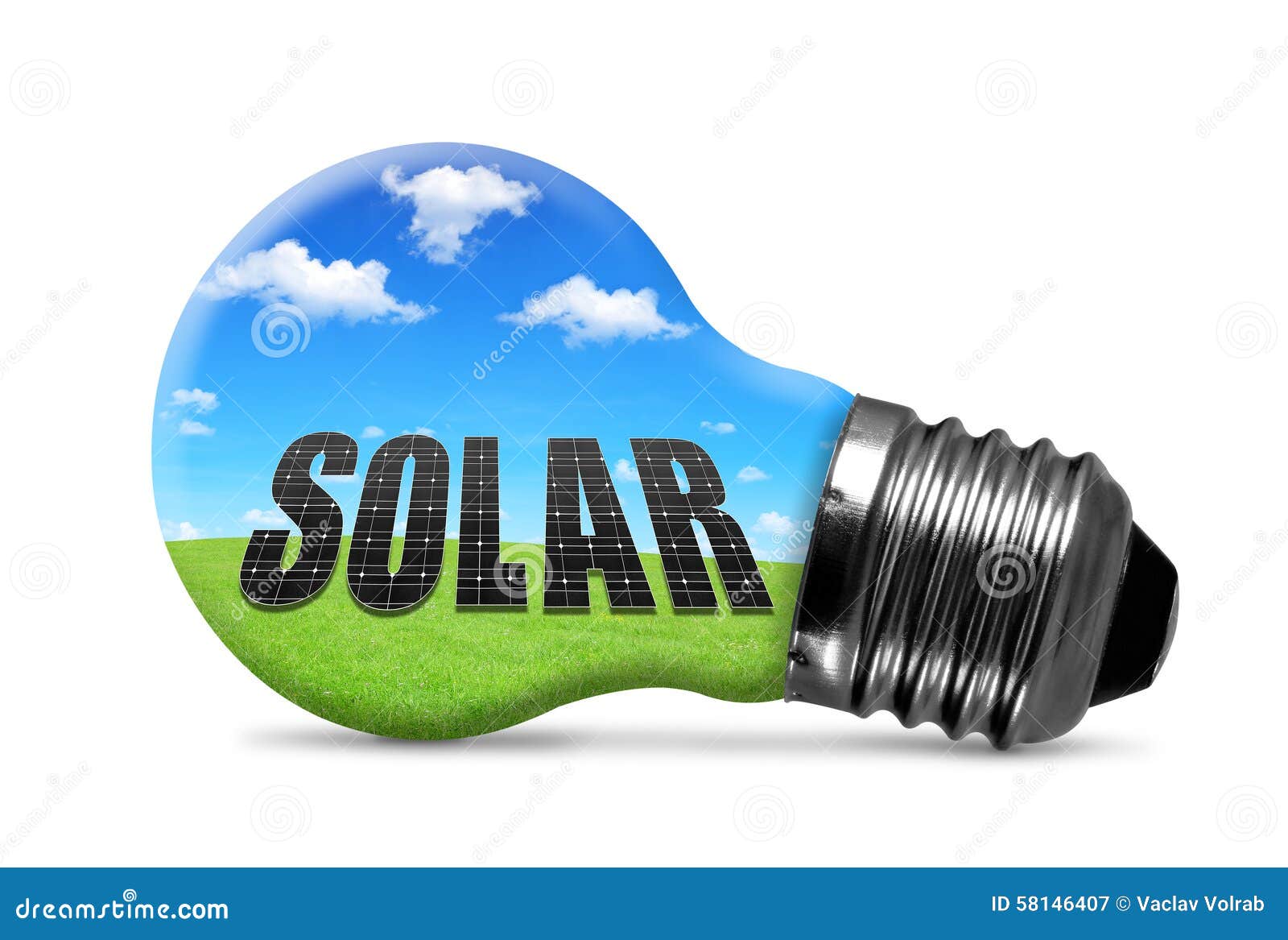 Eco light bulb stock image. Image of energy, climate 58146407