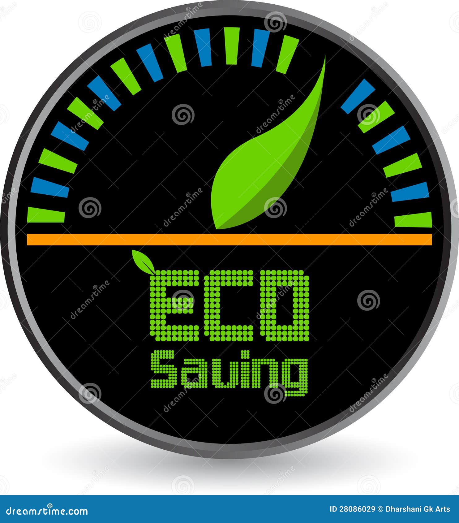 Eco saving logo stock vector. Illustration of energy 28086029