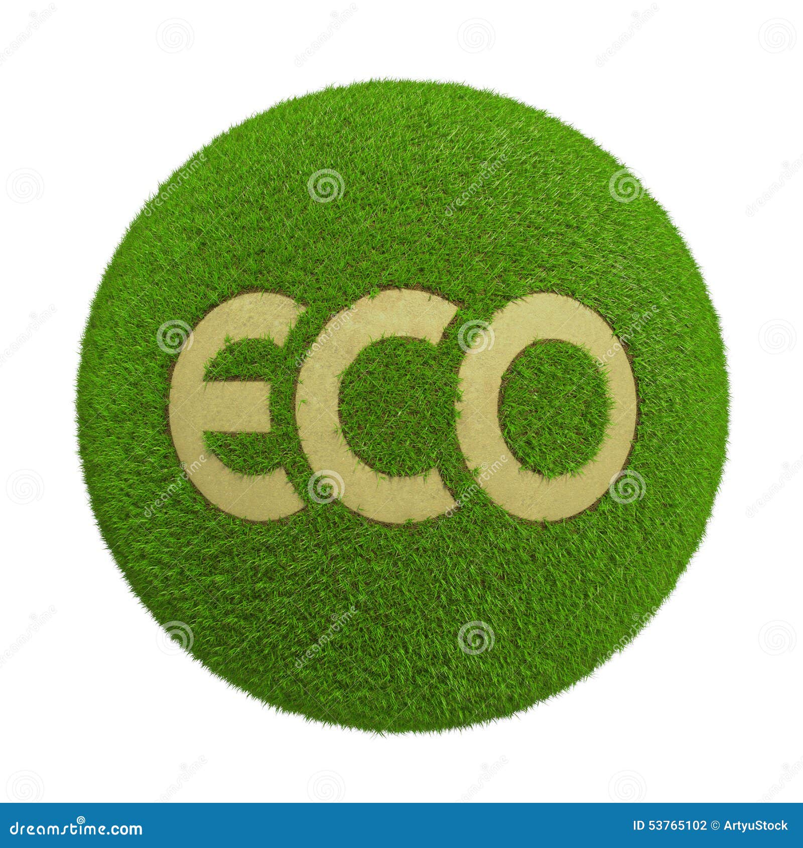 Eco sphere stock illustration. Illustration of background 53765102