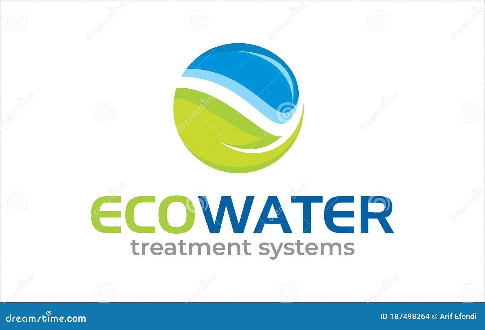 Eco water logo design16 stock vector. Illustration of maintenance