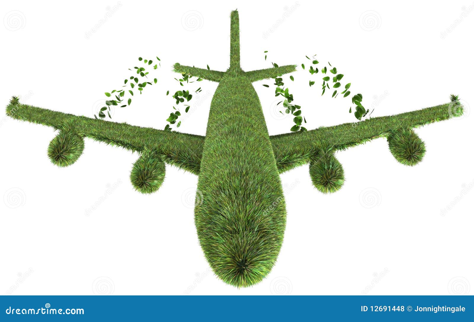 ecological air travel concept