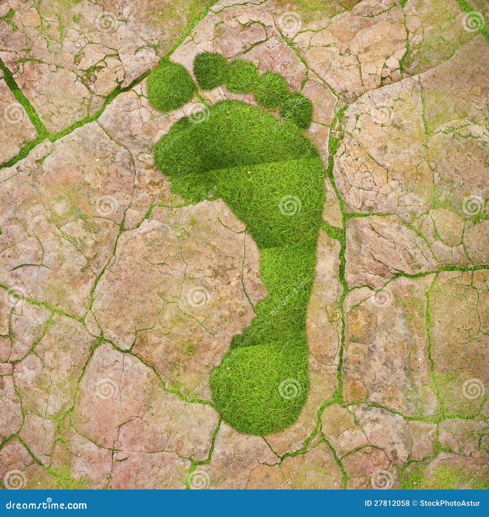 Ecological Footprint. Royalty Free Stock Photos Image 27812058
