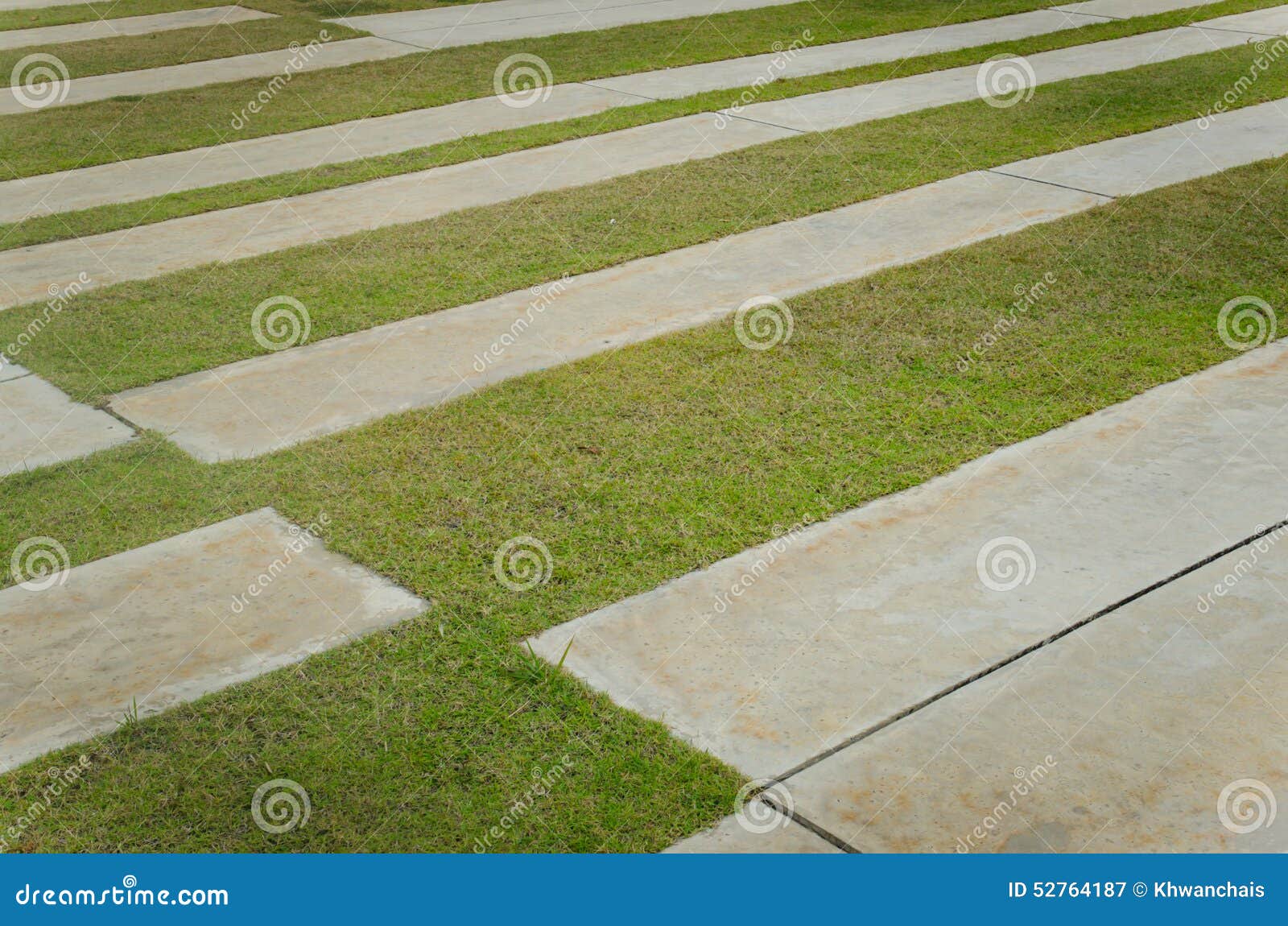 Ecological Parking for Cars and a Green Grass Stock Image Image of