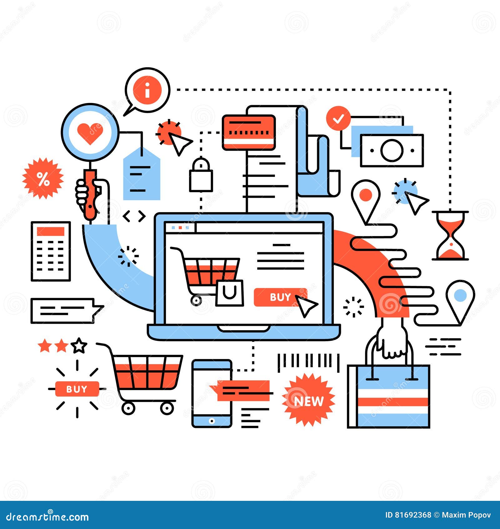 ecommerce business concept