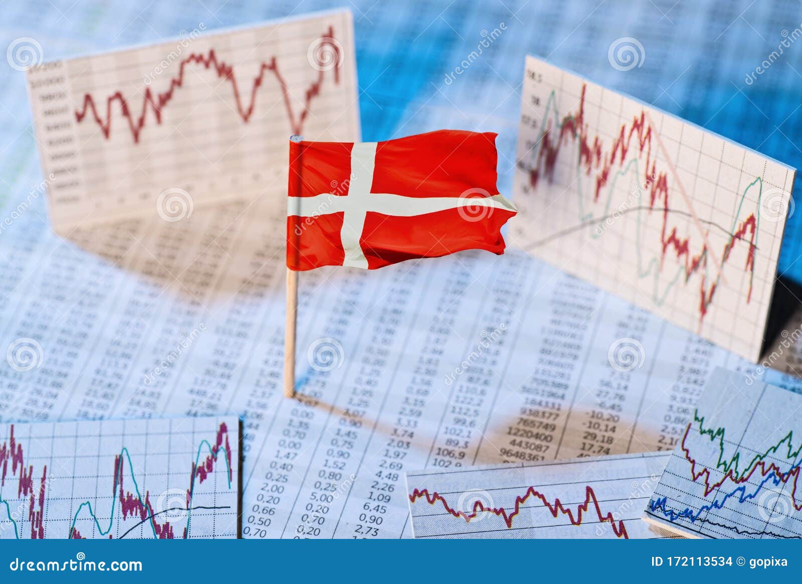 Economic Development in Denmark Stock Photo Image of perspective, industry 172113534