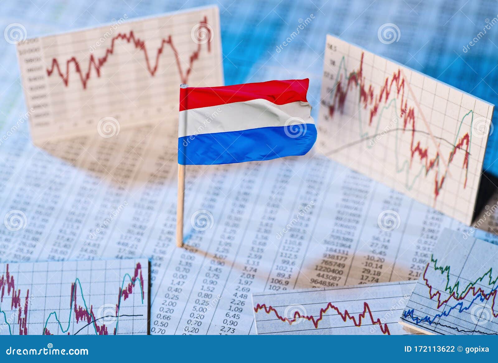 Economic Development in the Netherlands Stock Photo Image of european