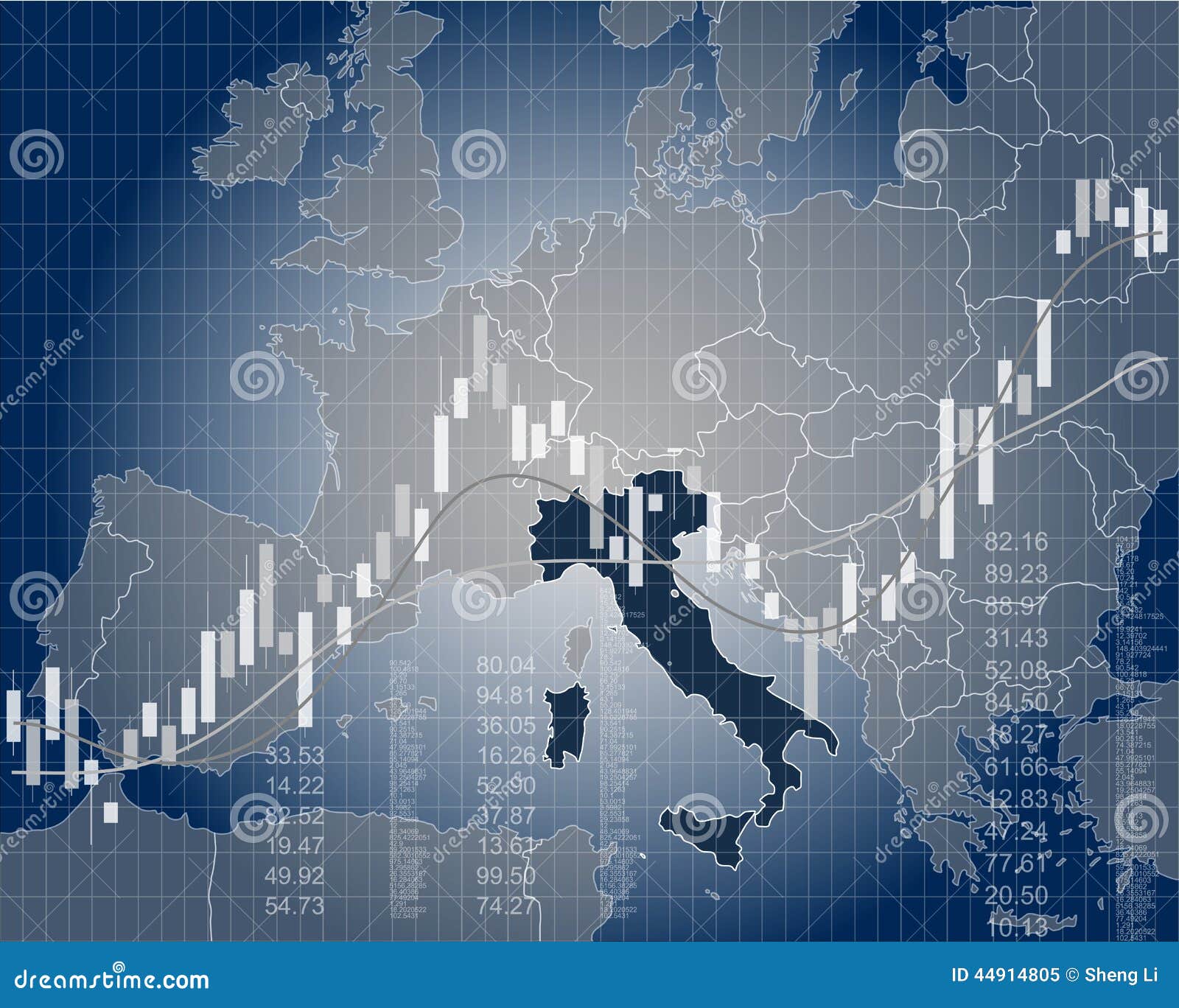 Economy and Finance of Italy Stock Vector Illustration of climb, euro Economy and Finance of Italy Stock Vector Illustration of climb, euro