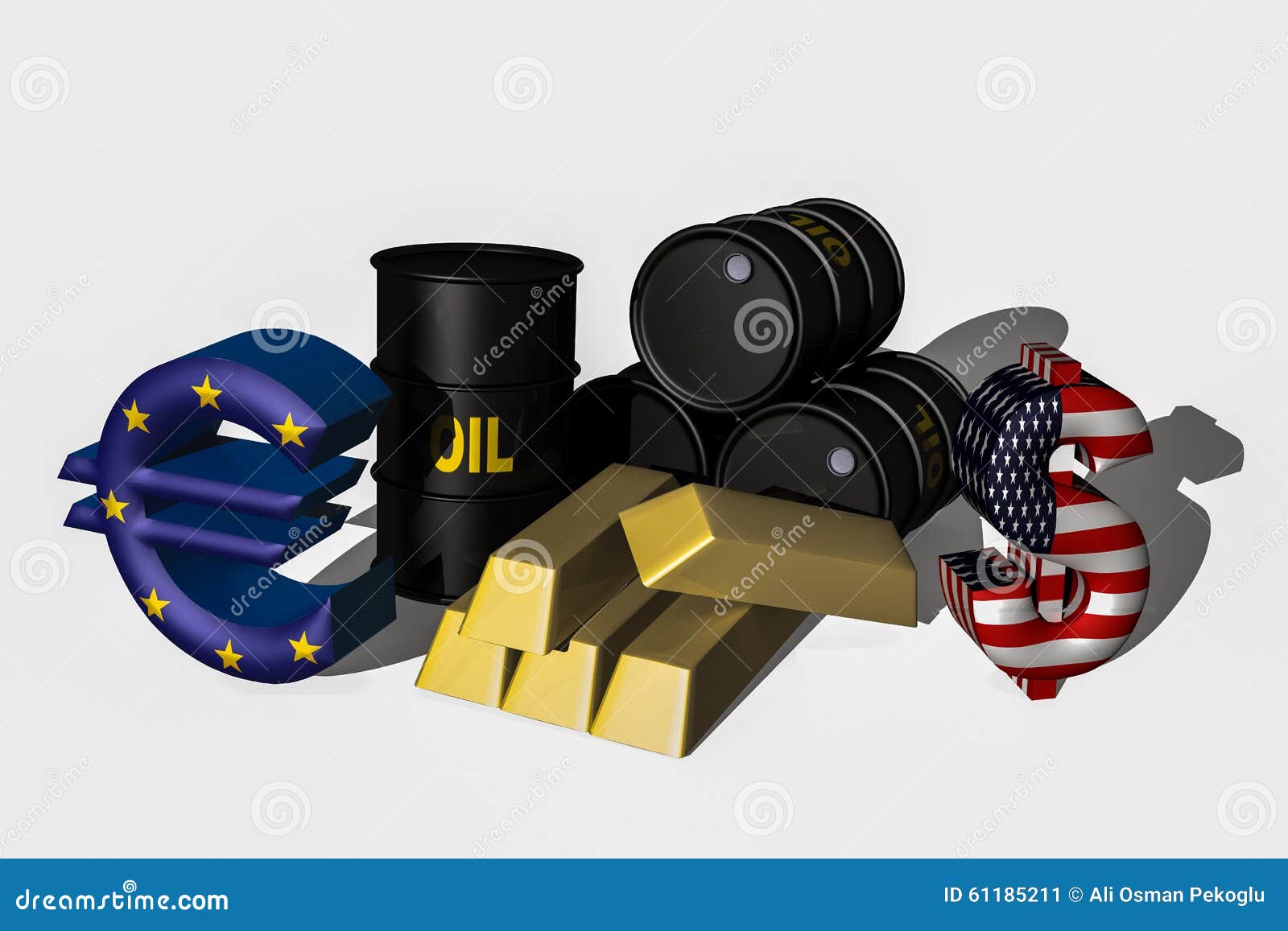 Economy symbols stock illustration. Illustration of 61185211