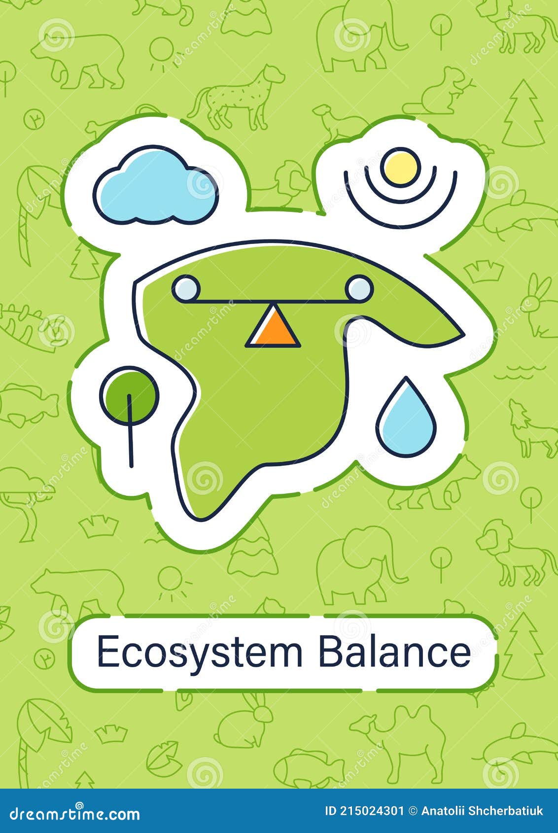 Ecosystem balance brochure stock vector. Illustration of brochure - 215024301 Ecosystem balance brochure stock vector. Illustration of brochure - 215024301