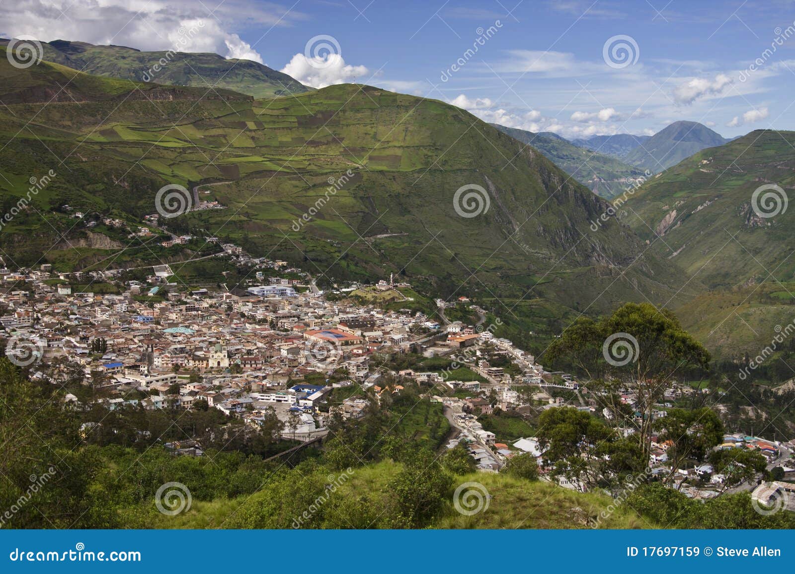 Ecuador Alausi Chimborazo Province Stock Image Image of tourism