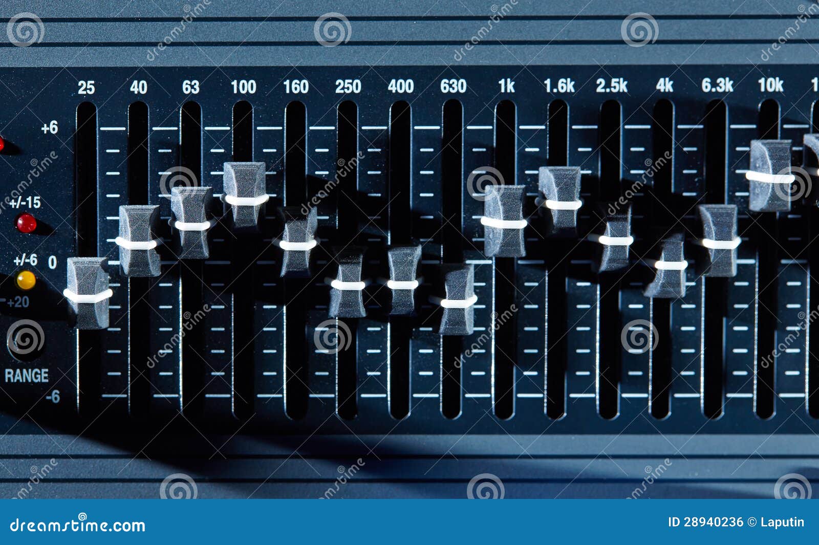 Ecualizador gráfico foto de archivo. Imagen de brillante 28940236