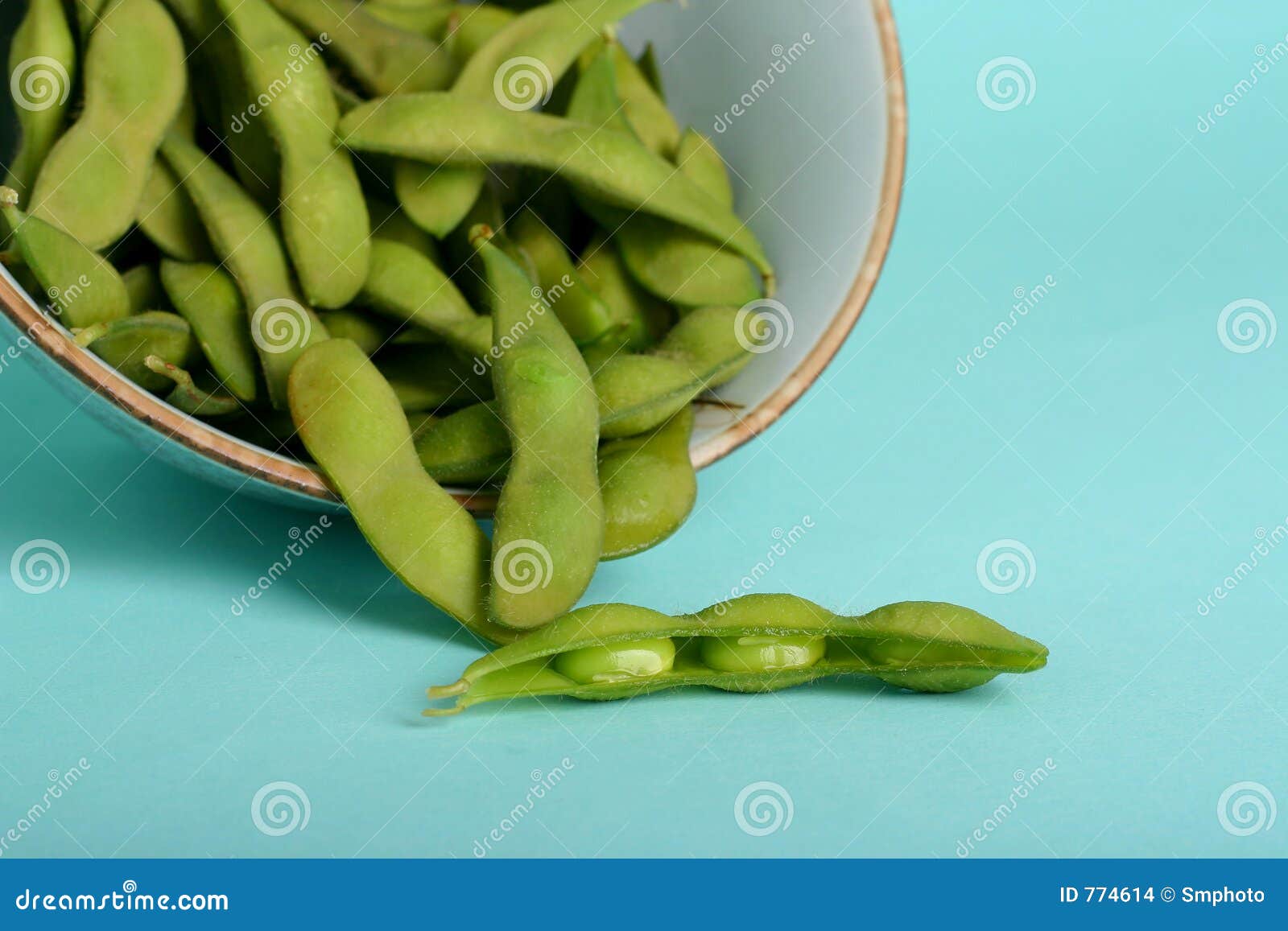 Edamame stock photo. Image of japanese, breakfast, peel 774614