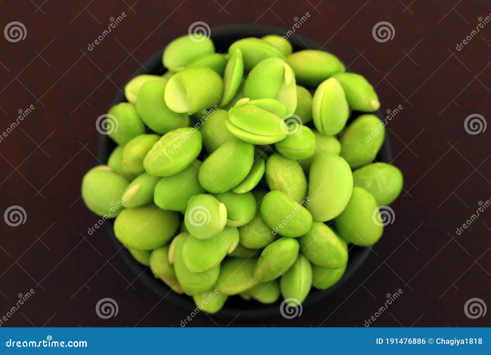 Edamame or soy bean stock photo. Image of food, healthy 191476886