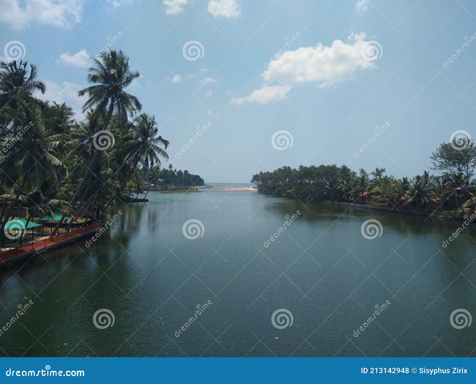 edava lake and kappil pozhi, thiruvananthapuram kerala