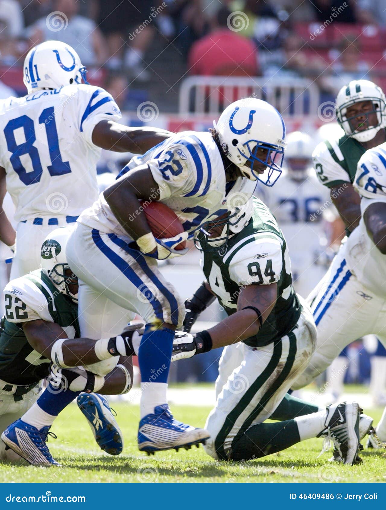 Edgerrin James, Indianapolis Colts Editorial Photo - Image of league ...