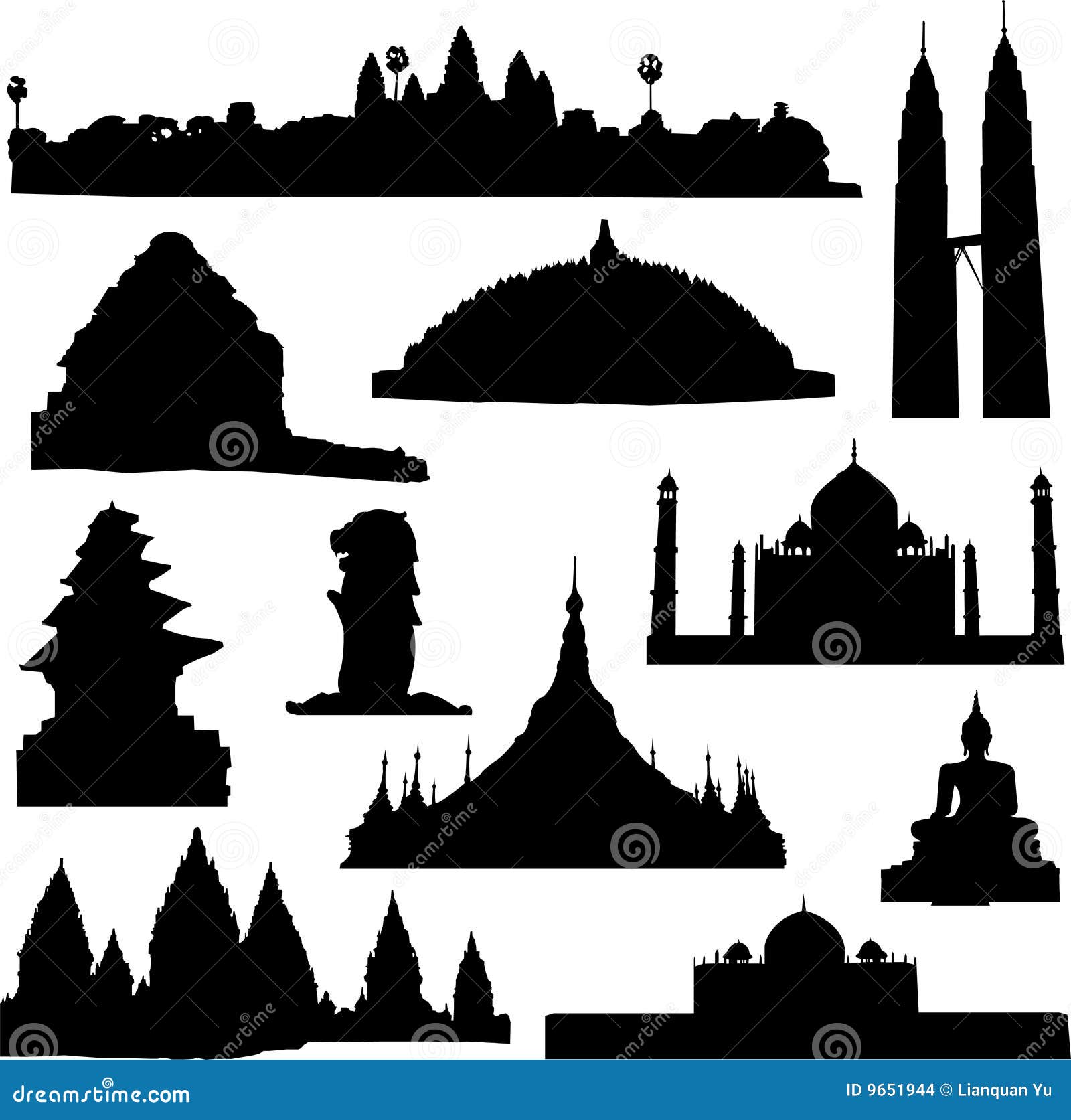Prambanan Ilustraciones Stock, Vectores, Y Clipart – (849 Ilustraciones  Stock), image size:1600x1673