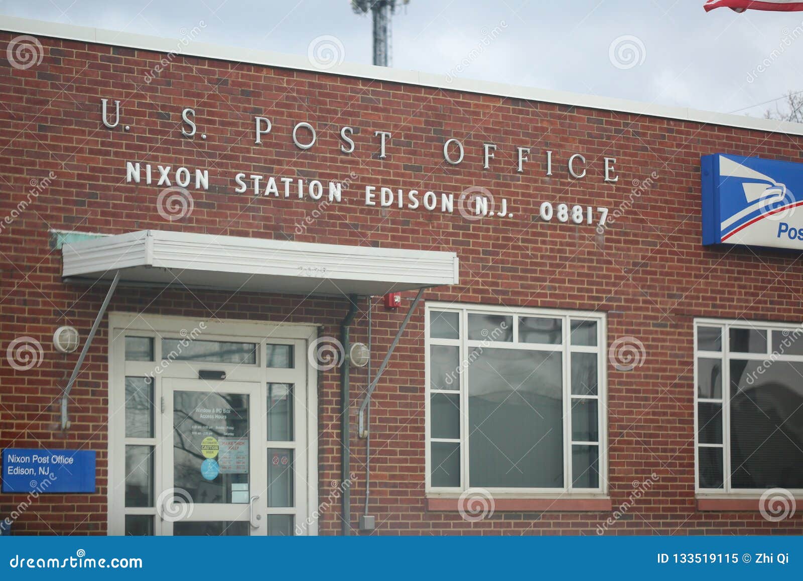 Edificio De La Oficina Postal De Estados Unidos Imagen editorial - Imagen de gota, salida: 133519115