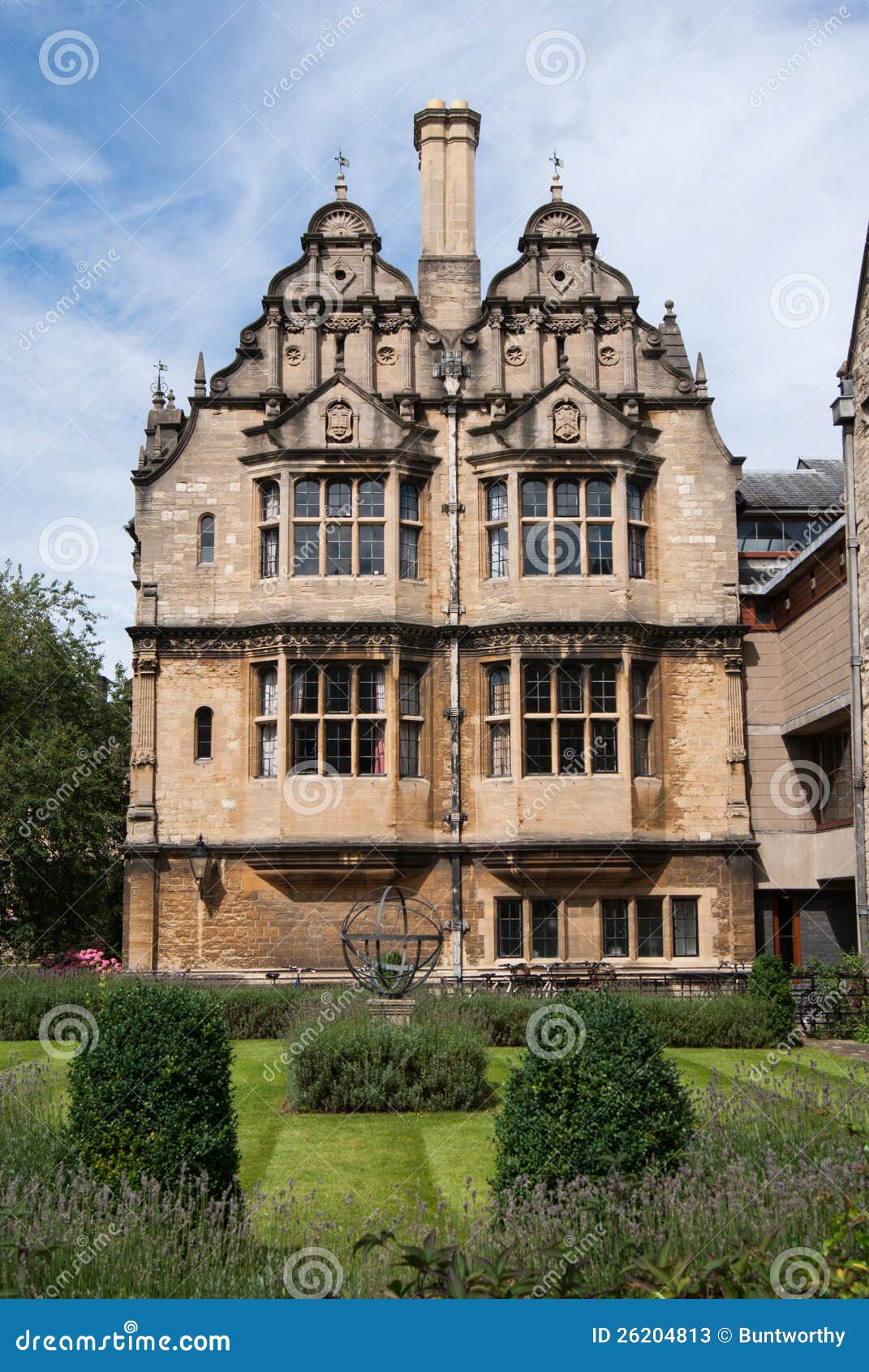 Edificio De Oxford De La Universidad De La Trinidad Imagen de archivo
