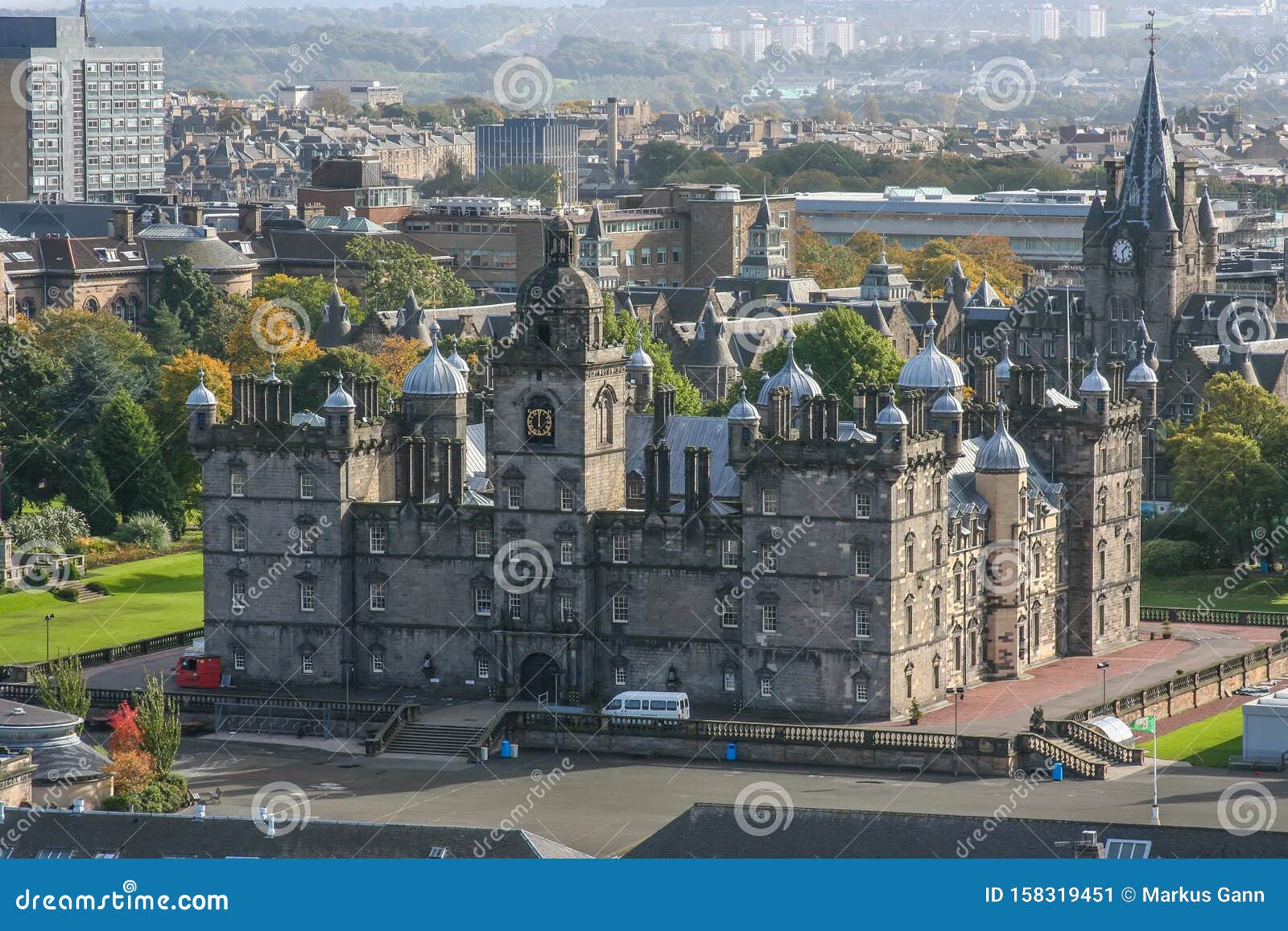 Edinburgh Capital City of Scotland Great Britain UK Stock Image - Image of  roof, nature: 158319451