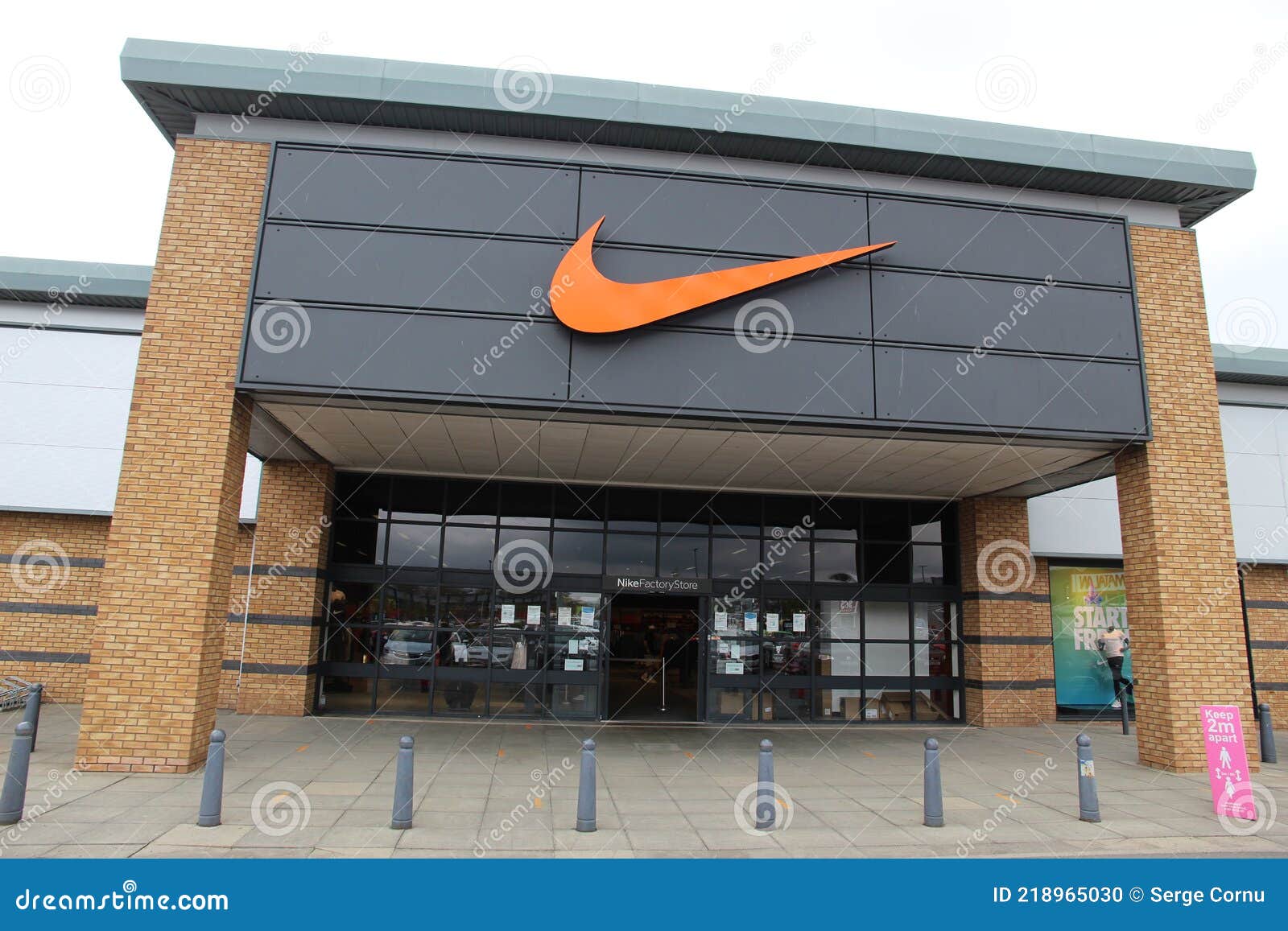 Entrance To a Nike Factory Store 