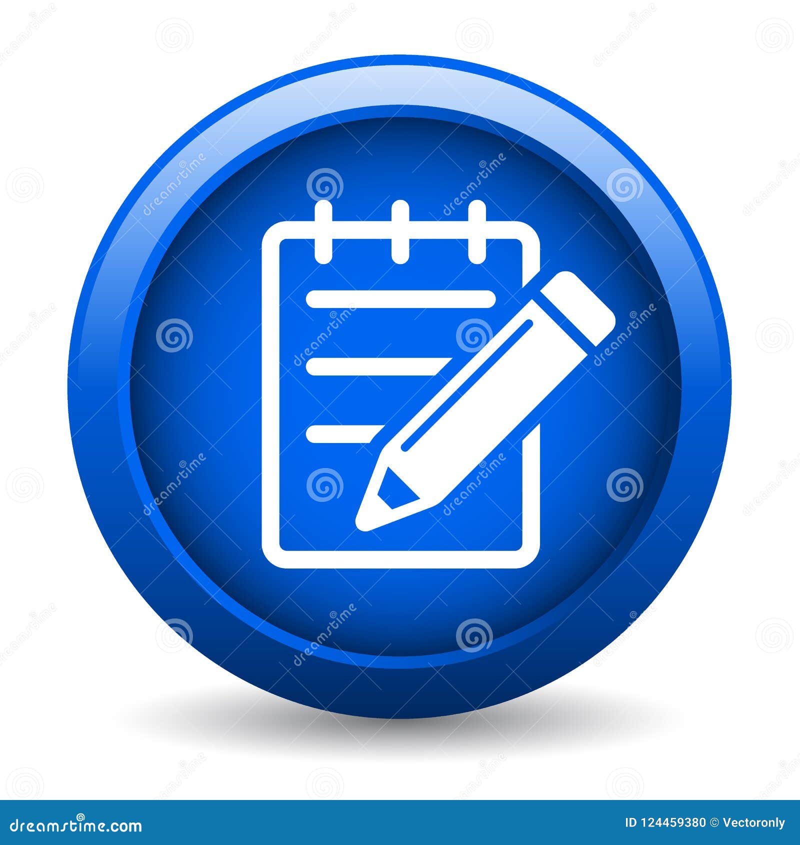  Edit  icon  button  stock illustration Illustration of 