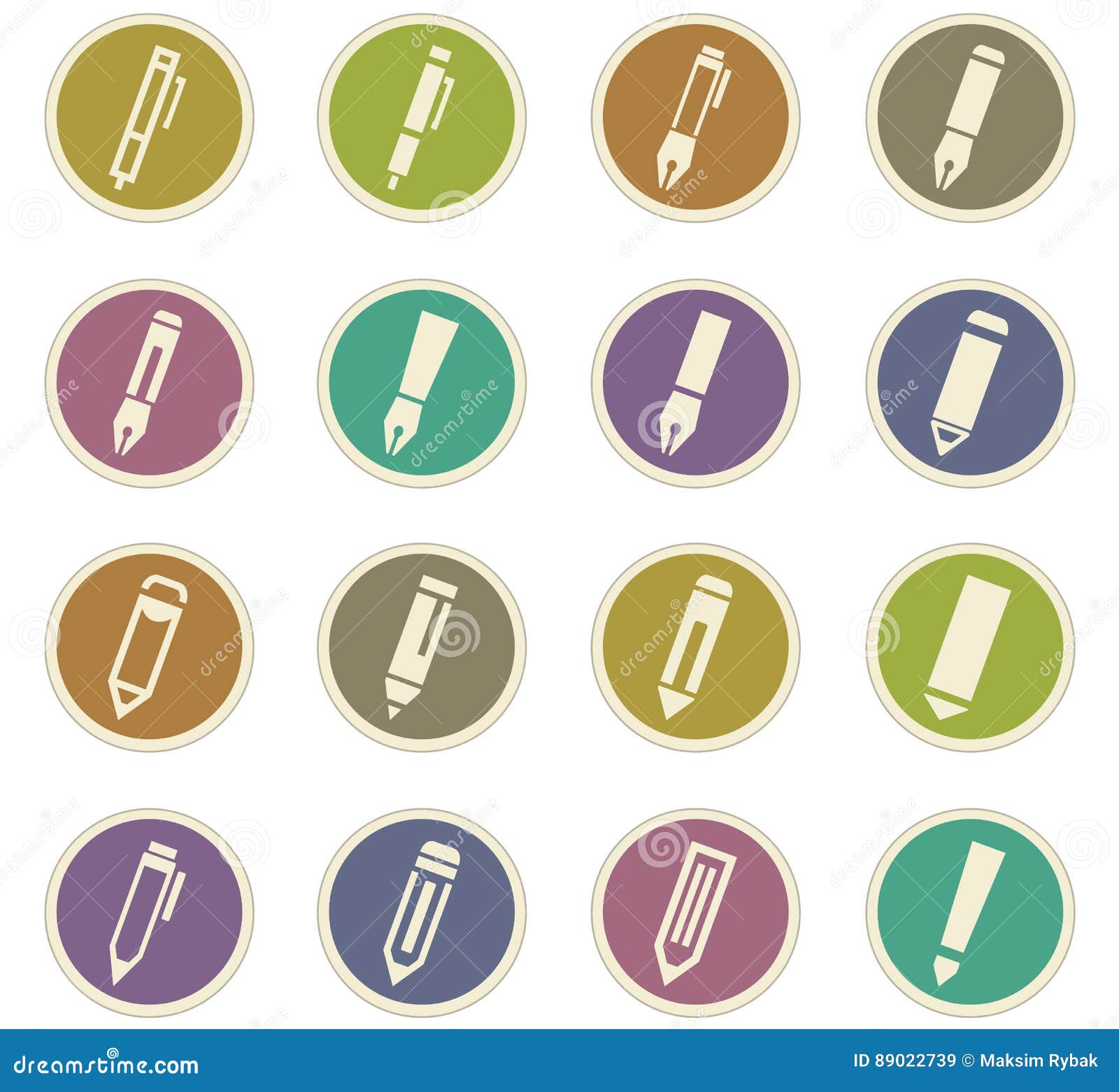 Edit icon set stock vector Illustration of interface Edit icon set stock vector Illustration of interface