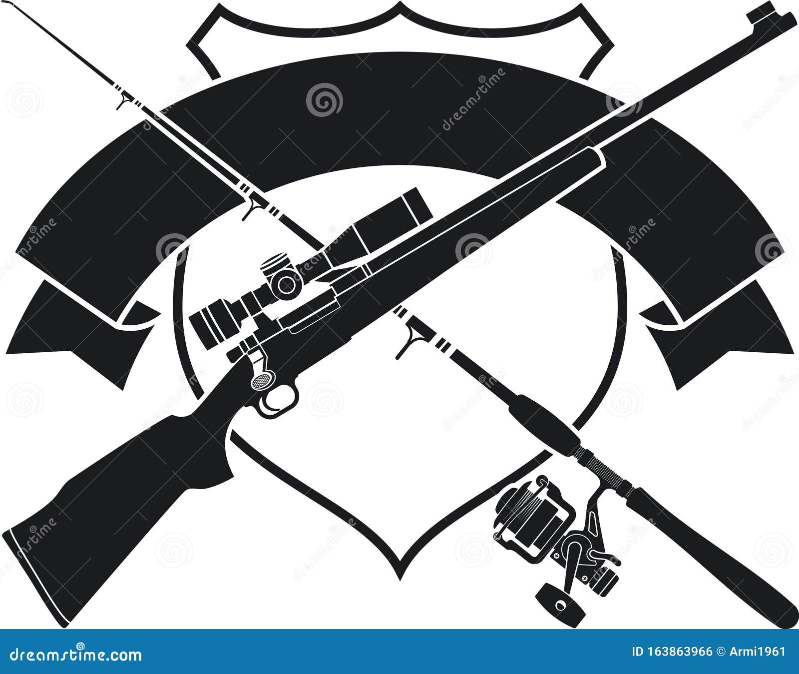 Gun Fishing Logo Stock Illustrations – 481 Gun Fishing Logo Stock
