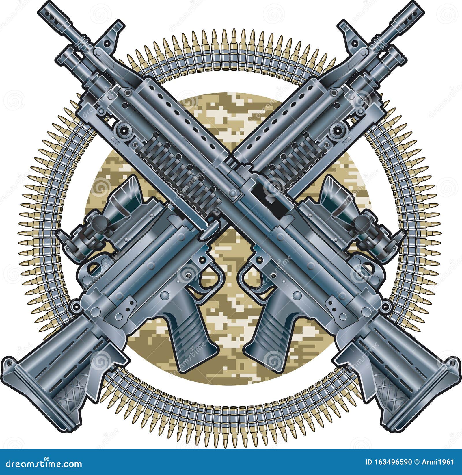 m249 saw light machine guns