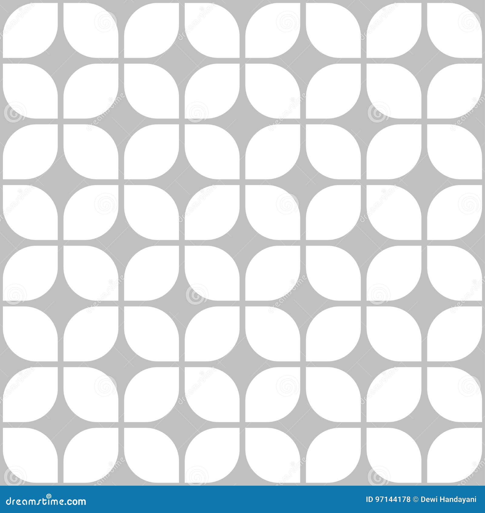 Editable Seamless Geometric Pattern Tile Stock Vector Illustration Of