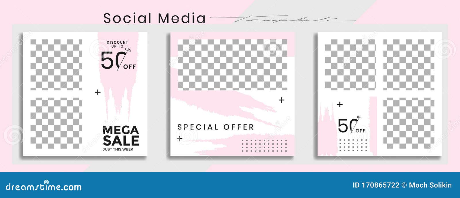 Download Editable Social Media Post Templates, Facebook, Instagram Story Collections And Post Frame ...