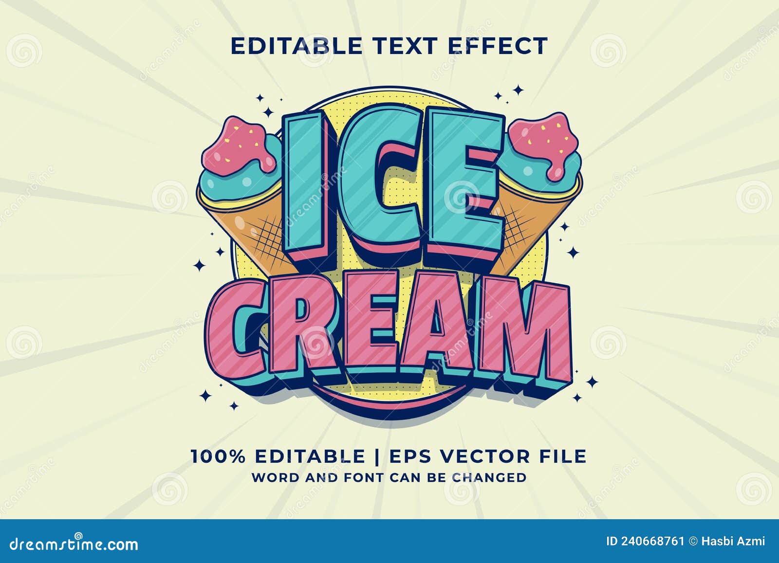 Premium Vector  Cool cartoon text effect
