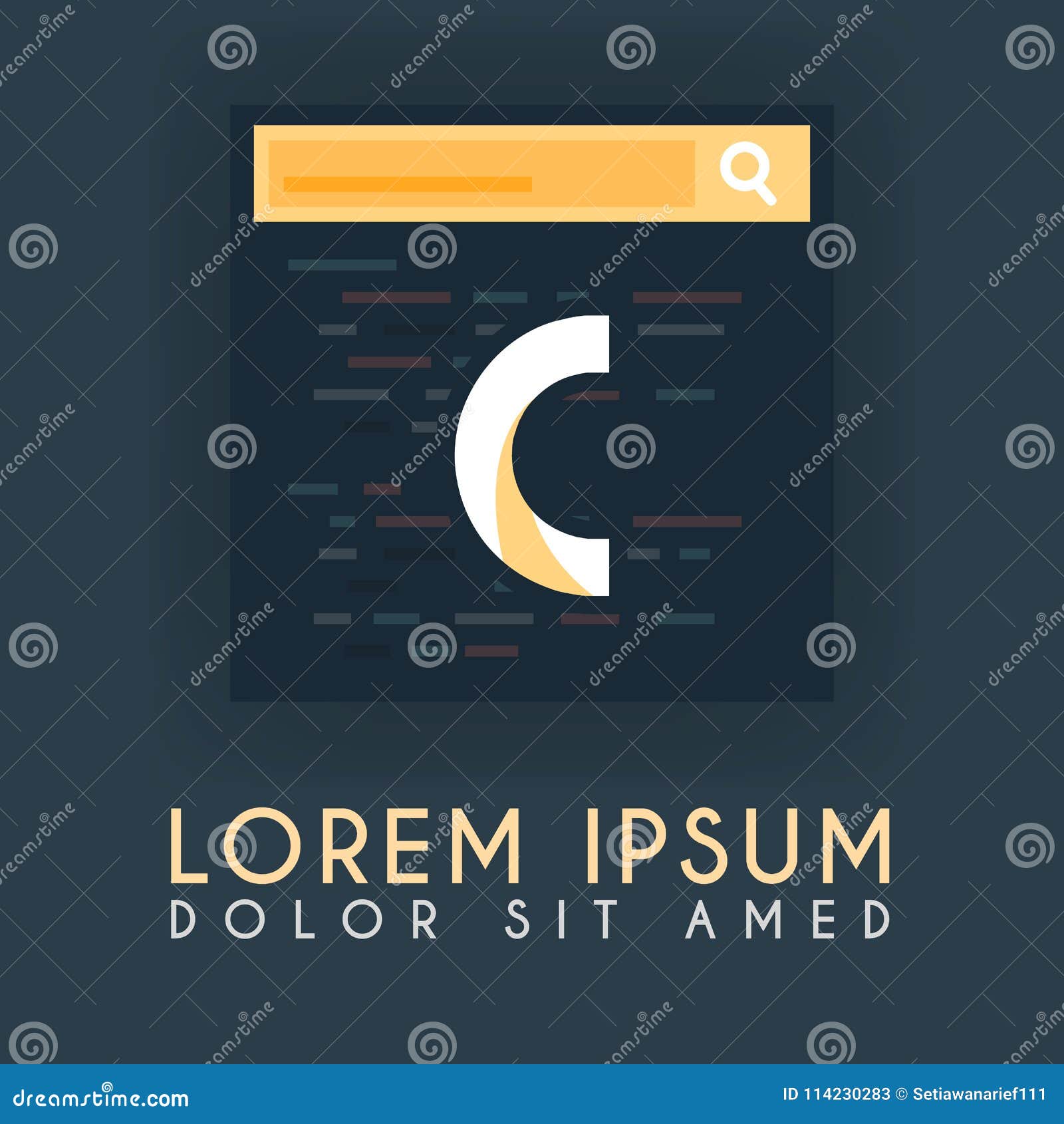 Editor Code Letter C Logo C Letter Design Web Developer And Search Engine Software Stock Vector Illustration Of Coding Mobile Editor Code Letter C Logo C Letter Design Web Developer And Search Engine Software Stock Vector Illustration Of Coding Mobile