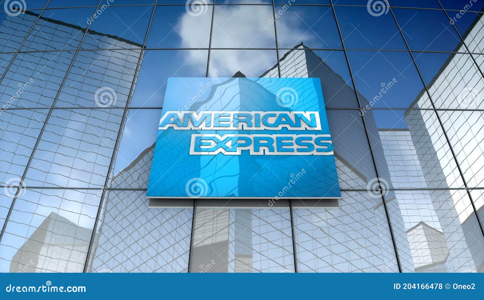 Editorial, American Express Company Logo on Glass Building. Stock Footage -  Video of company, card: 204166478
