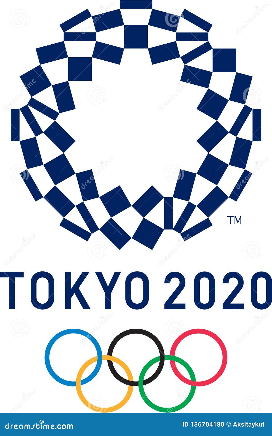 Editorial Logotipo De Olympics De Verao Imagem Editorial Ilustracao De Logotipo Programado