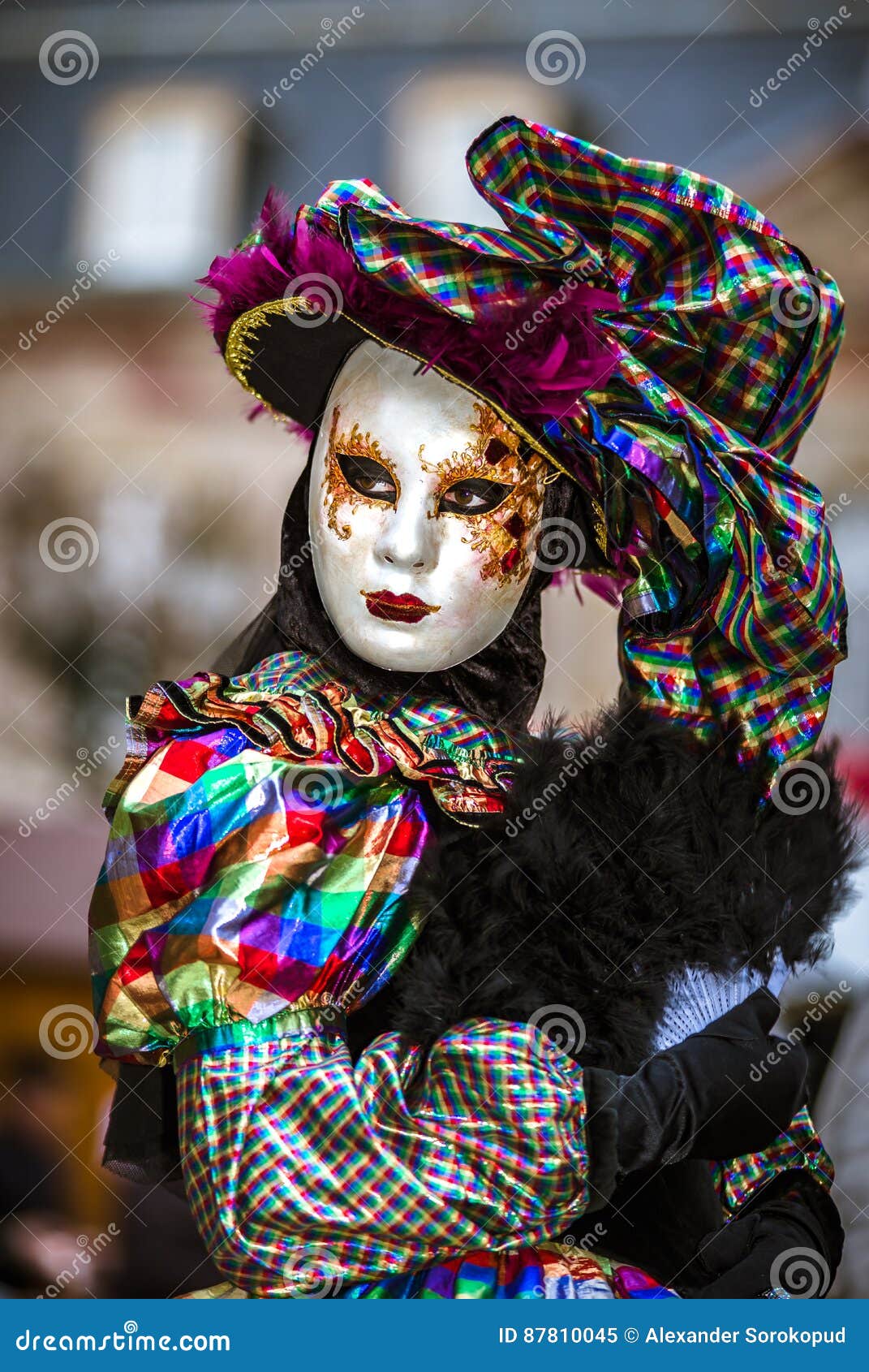 Editorial, 4 March 2017: Rosheim, France: Venetian Carnival Mask ...