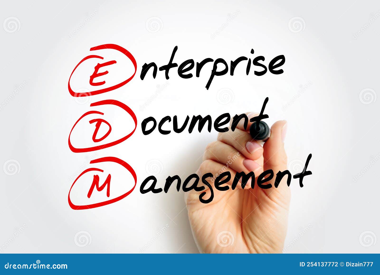 EDM Enterprise Document Management is Defined As an Application that