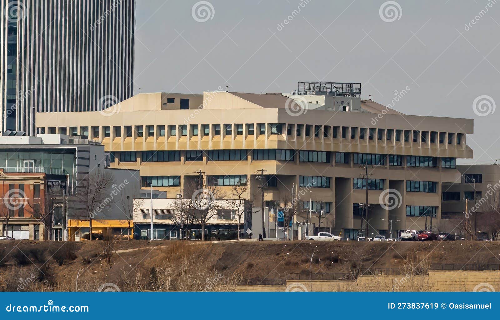 Law Courts Building in Downtown Edmonton Editorial Stock Image Image