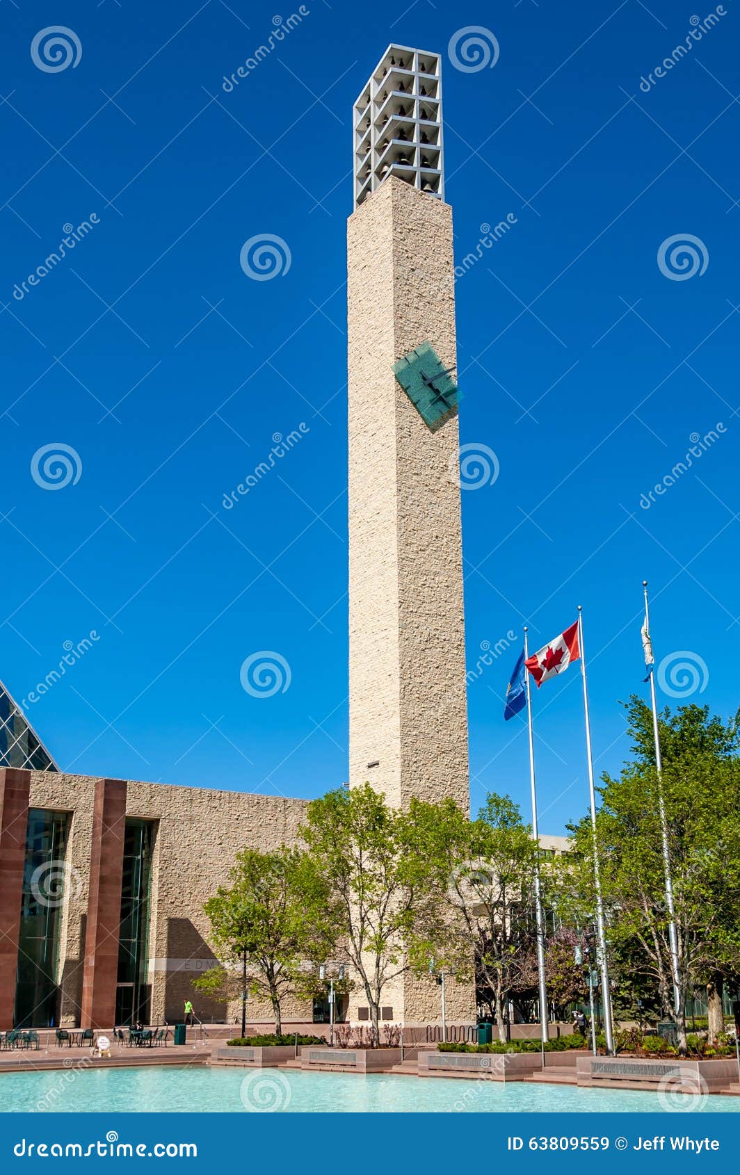 Edmonton s City Hall editorial stock image. Image of political 63809559