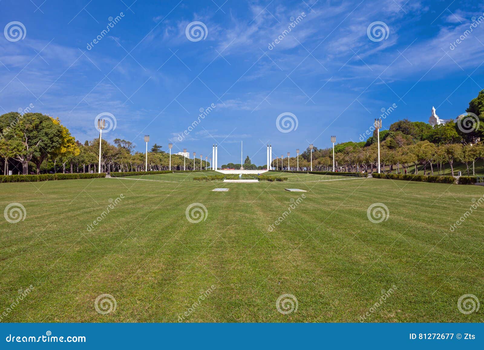 eduardo vii park in lisbon, portugal